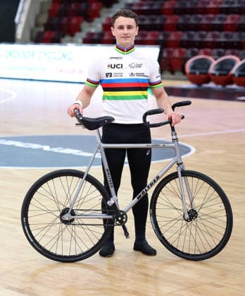 2026.09.30, Deutschland, Ludwigsburg, Radsport UCI Hallenrad-WM 2026 PK, Philipp-Thies Rapp
