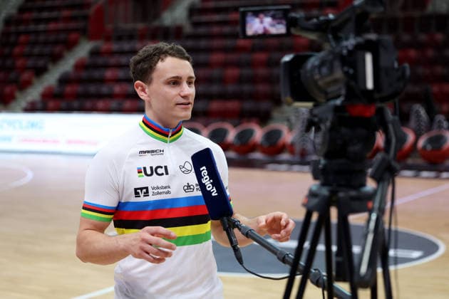2026.09.30, Deutschland, Ludwigsburg, Radsport UCI Hallenrad-WM 2026 PK, Philipp-Thies Rapp