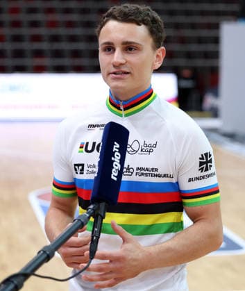 2026.09.30, Deutschland, Ludwigsburg, Radsport UCI Hallenrad-WM 2026 PK, Philipp-Thies Rapp