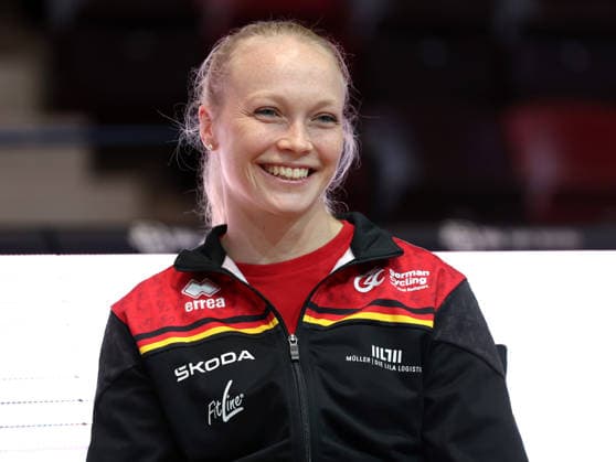 2026.09.30, Deutschland, Ludwigsburg, Radsport UCI Hallenrad-WM 2026 PK, Lara Füller