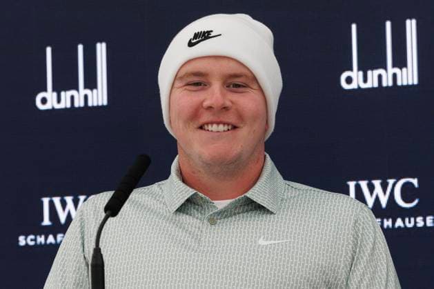 RECORD DATE NOT STATED 30th September 2026; The Old Course, St Andrews Links, St Andrews, Scotland; DP World Tour Golf, Alfred Dunhill Links Championship, Practice Day; Robert Macintyre of Scotland during a press conference, PK, Pressekonferenz to preview the tournament DavidxYoung