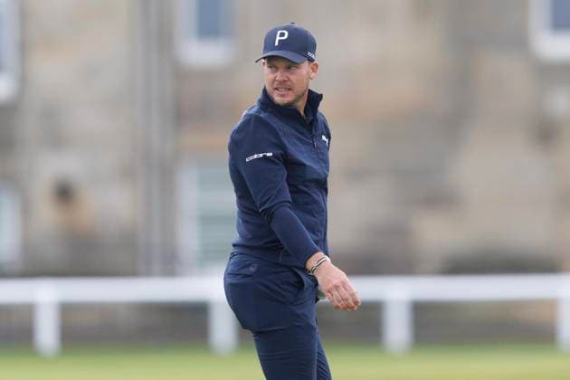 RECORD DATE NOT STATED 30th September 2026; The Old Course, St Andrews Links, St Andrews, Scotland; DP World Tour Golf, Alfred Dunhill Links Championship, Practice Day; Danny Willett of England walks down the first hole DavidxYoung