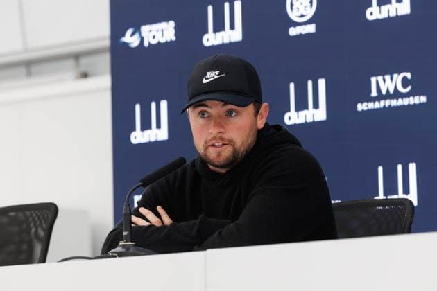 RECORD DATE NOT STATED 30th September 2026; The Old Course, St Andrews Links, St Andrews, Scotland; DP World Tour Golf, Alfred Dunhill Links Championship, Practice Day; Alex Fitzpatrick of England during a press conference, PK, Pressekonferenz to preview the tournament DavidxYoung
