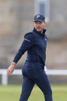 RECORD DATE NOT STATED 30th September 2026; The Old Course, St Andrews Links, St Andrews, Scotland; DP World Tour Golf, Alfred Dunhill Links Championship, Practice Day; Danny Willett of England walks down the first hole DavidxYoung