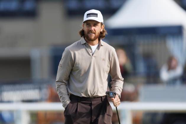 RECORD DATE NOT STATED 30th September 2026; The Old Course, St Andrews Links, St Andrews, Scotland; DP World Tour Golf, Alfred Dunhill Links Championship, Practice Day; Tommy Fleetwood of England on the putting green DavidxYoung