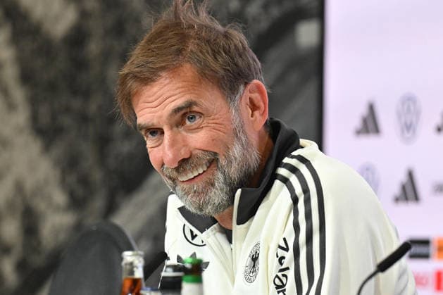 GERMANY press conference, PK, Pressekonferenz JURGEN KLOPP coach of Germany press conference at Allianz arena , Munich 01.10.2026 Foto: FOOTBALL, SERBIA, GERMANY, UEFA NATIONS LEAGUE, PRESS CONFEFERENCE Munich Allianz arena Germany Copyright: xMarkoxMetlas xMNxPressx