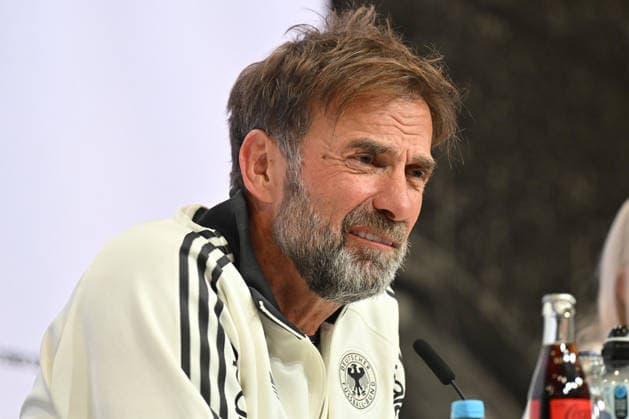GERMANY press conference, PK, Pressekonferenz JURGEN KLOPP coach of Germany press conference at Allianz arena , Munich 01.10.2026 Foto: FOOTBALL, SERBIA, GERMANY, UEFA NATIONS LEAGUE, PRESS CONFEFERENCE Munich Allianz arena Germany Copyright: xMarkoxMetlas xMNxPressx
