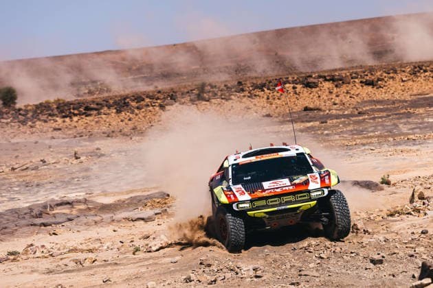 W2RC - RALLYE DU MAROC 2026 221 PROKOP Martin (cze), CHYTKA Viktor (cze), Ford Raptor, Orlen Jipocar Team, FIA W2RC, ULT T1+, action during the Stage 2 of the Rallye du Maroc 2026, 4th round of the 2026 WR2C Championship from September 30, 2026 around Zagora, Morocco - AgadirMorocco  Copyright: xDamienxSaulnierx