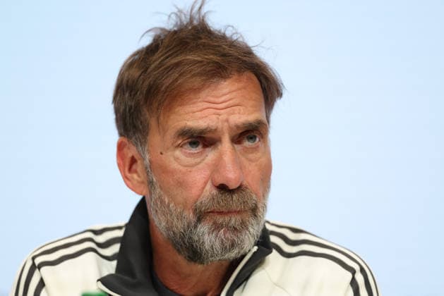 Juergen Klopp (Deutschland, Bundestrainer) bei der Pressekonferenz, GER, Deutschland Nationalmannschaft, Abschluss-Pressekonferenz, Fussball, UEFA Nations League, Saison 2026 2027, 30.09.2026, GER, Deutschland Nationalmannschaft, Abschluss-Pressekonferenz, Fussball, UEFA Nations League, Saison 2026 2027, 30.09.2026 Muenchen Copyright: xEibner-Pressefoto JennixMaulx EP_JML