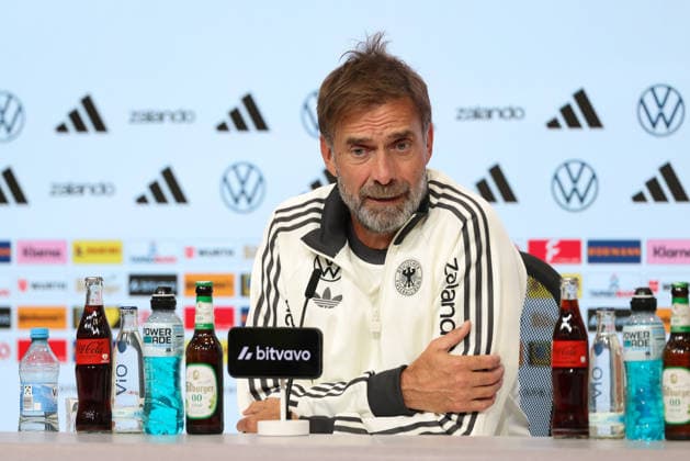 Juergen Klopp (Deutschland, Bundestrainer) bei der Pressekonferenz, GER, Deutschland Nationalmannschaft, Abschluss-Pressekonferenz, Fussball, UEFA Nations League, Saison 2026 2027, 30.09.2026, GER, Deutschland Nationalmannschaft, Abschluss-Pressekonferenz, Fussball, UEFA Nations League, Saison 2026 2027, 30.09.2026 Muenchen Copyright: xEibner-Pressefoto JennixMaulx EP_JML
