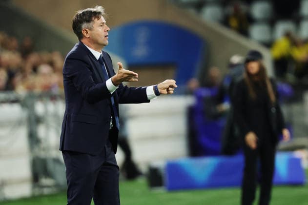 Juventus coach Isaac Guerrero during Wednesday s Uefa Women s Champions League football match between BK Häcken and Juventus FC at Bravida Stadium in Gothenburg, Sweden on september 30, 2026. GÖTEBORG SWEDEN x9200x