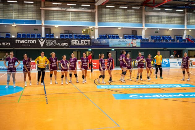 Die TusSies sind bereit. HSV Solingen Graefrath 76 vs. TuS Metzingen, DHB Pokal Frauen, 02. Runde, Saison 2026 2027, 30.09.2026 HSV Solingen Graefrath 76 vs. TuS Metzingen, DHB Pokal Frauen, 02. Runde, Saison 2026 2027, 30.09.2026 Solingen Copyright: xEibner-Pressefoto ThomasxHaeslerx EP_THR