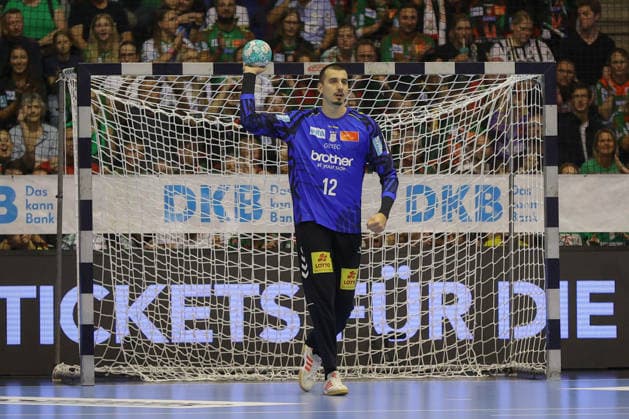 30.09.2026, xgox, Handball Opel HBL, SC Magdeburg - THW Kiel emspor, v.l. Matej Mandic (Magdeburg, 12) Magdeburg