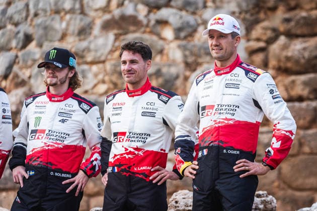 AUTO - WRC, Motorsport Rallye, WM - RALLY ITALIA SARDEGNA 2026 OGIER SÃ bastien, LANDAIS Vincent, TOYOTA GR Yaris Rally1, portrait during the 2026 Rally Italia Sardegna, 13th round of the 2026 WRC World Rally Car Championship, from October 1 to 4, 2026 at Alghero, Italy - AlgheroItaly  Copyright: xNikosxKatikisx