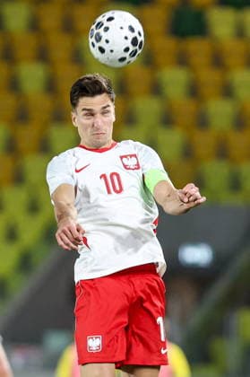 30.09.2026, Katowice Mecz eliminacji do Mlodziezowych Mistrzostw Europy Polska - Szwecja - Football Euro U21, U 21 - qualifications Match Poland - Sweden Nz. Tomasz Pienko Fot. Michal Chwieduk Arena Akcji NEWSPIX.PL --- newspix.pl 