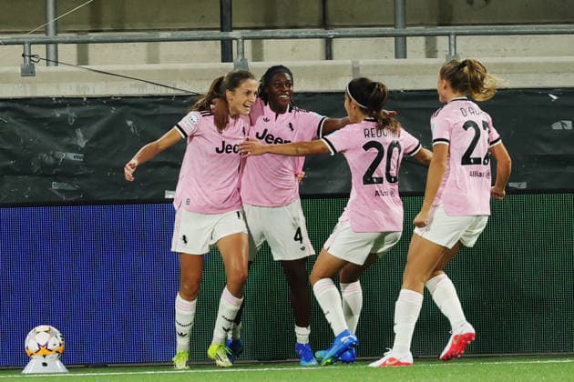 Juventus Emma Stolen Godo scores 0-2 during Wednesday s Uefa Women s Champions League soccer match between BK Häcken and Juventus FC at Bravida Stadium in Gothenburg, Sweden on september 30, 2026. GÖTEBORG SWEDEN x9200x