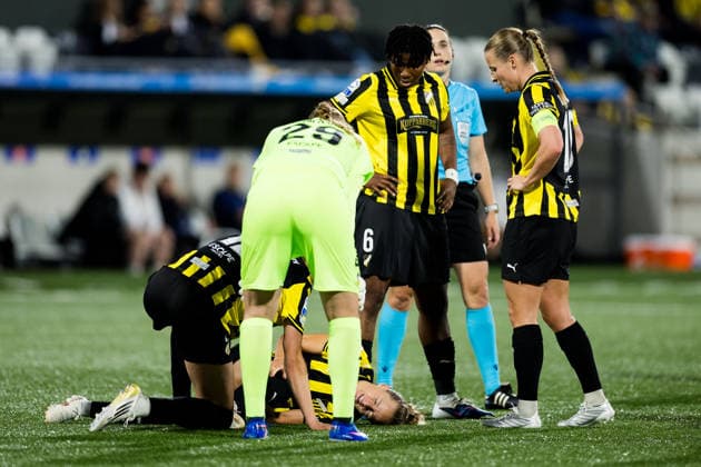 260930 Aivi Luik of Häcken during the Women s Champions League football match between Häcken and Juventus on September 30, 2026 in Göteborg. Photo: Michael Erichsen BILDBYRAN COP 89 MI1032 fotboll football soccer fotball uefa womens champions league häcken juventus dam bbeng fotboll football soccer fotball uefa womens champions league häcken juventus dam bbeng Copyright: MICHAELxERICHSEN BB260930MI076
