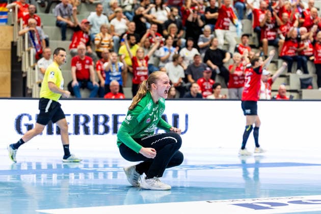 30.09.2026, GER, Handball, Frauen, Saison 2026 2027, DHB-Pokal 2.Runde-Achtelfinale, Thueringer HC - HSG Blomberg-Lippe Laura Kuske (Thueringer HC,11) 99947 Bad Langensalza Salza Halle Sporthalle Mehrz Thüringen Deutschland