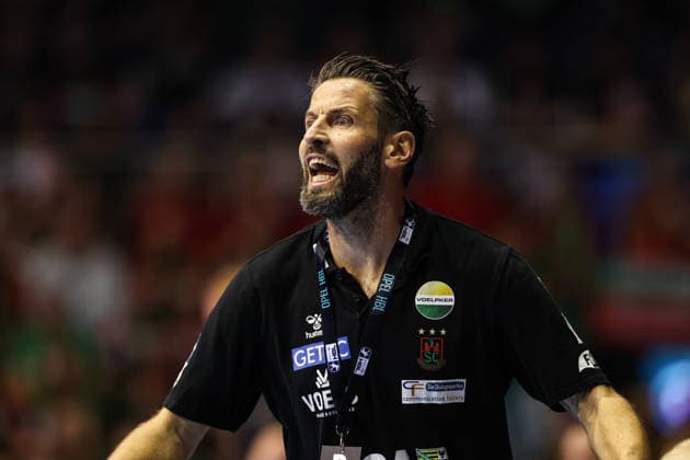 Trainer Bennet Wiegert (SC Magdeburg) - Handball Bundesliga Saison 2026-2027 SC Magdeburg vs. THW Kiel in der GETEC Arena in Magdeburg - Handball,Deutschland,30.09.2026