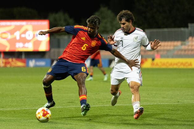ESP: Sub20 Spain - Mexico during International sub20 friendly match between Spain and Mexico played at Cerro del Espino de Majadahonda, Madrid Stadium on September 30, 2026 in Spain Copyright: xAgenciaxLOFx