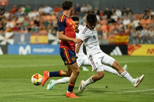 ESP: Sub20 Spain - Mexico during International sub20 friendly match between Spain and Mexico played at Cerro del Espino de Majadahonda, Madrid Stadium on September 30, 2026 in Spain Copyright: xAgenciaxLOFx