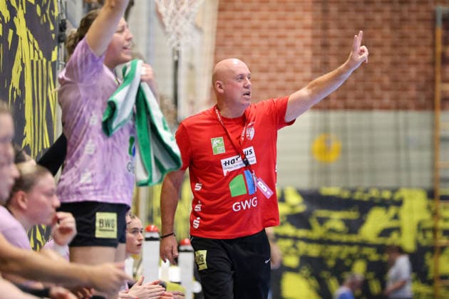GER, BVB Borussia Dortmund Handball vs. SV Union Halle-Neustadt, Handball, DHB-Pokal Frauen, Spielzeit 2026 2027, 30.09.2026,Pether Krautmeyer (SV Union Halle-Neustadt) GER, BVB Borussia Dortmund Handball vs. SV Union Halle-Neustadt, Handball, DHB-Pokal Frauen, Spielzeit 2026 2027, 30.09.2026 Dortmund Copyright: xEibner-Pressefoto JavadxMohammadpourx EP_JMR