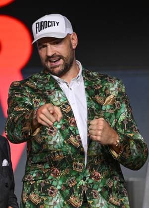 Tyson Fury and Anthony Joshua hold press conference, PK, Pressekonferenz in London before December clash LONDON, UNITED KINGDOM - SEPTEMBER 30: British heavyweight boxers Tyson Fury and Anthony Joshua (not seen) attend a press conference at British Airways ARC, Olympia ahead of their December 11 fight at Principality Stadium in Cardiff, in London, United Kingdom, on September 30, 2026. Rasid Necati Aslim Anadolu London United Kingdom. Editorial use only. Please get in touch for any other usage.  Copyright: x2026xAnadoluxRasidxNecatixAslimx