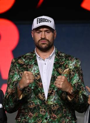 Tyson Fury and Anthony Joshua hold press conference, PK, Pressekonferenz in London before December clash LONDON, UNITED KINGDOM - SEPTEMBER 30: British heavyweight boxers Tyson Fury and Anthony Joshua (not seen) attend a press conference at British Airways ARC, Olympia ahead of their December 11 fight at Principality Stadium in Cardiff, in London, United Kingdom, on September 30, 2026. Rasid Necati Aslim Anadolu London United Kingdom. Editorial use only. Please get in touch for any other usage.  Copyright: x2026xAnadoluxRasidxNecatixAslimx