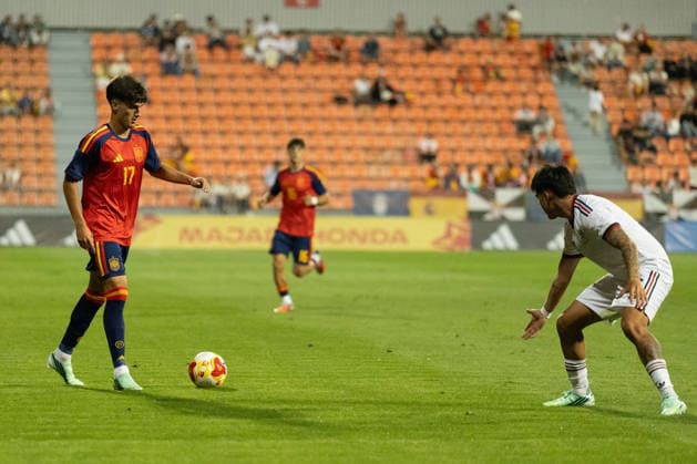 ESP: Sub20 Spain - Mexico Jose Antonio Morante of Spain during International sub20 friendly match between Spain and Mexico played at Cerro del Espino de Majadahonda, Madrid Stadium on September 30, 2026 in Spain