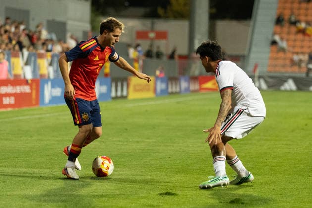 ESP: Sub20 Spain - Mexico Dani Yanez of Spain during International sub20 friendly match between Spain and Mexico played at Cerro del Espino de Majadahonda, Madrid Stadium on September 30, 2026 in Spain