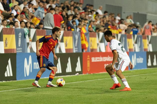 ESP: Sub20 Spain - Mexico Dani Yanez of Spain during International sub20 friendly match between Spain and Mexico played at Cerro del Espino de Majadahonda, Madrid Stadium on September 30, 2026 in Spain
