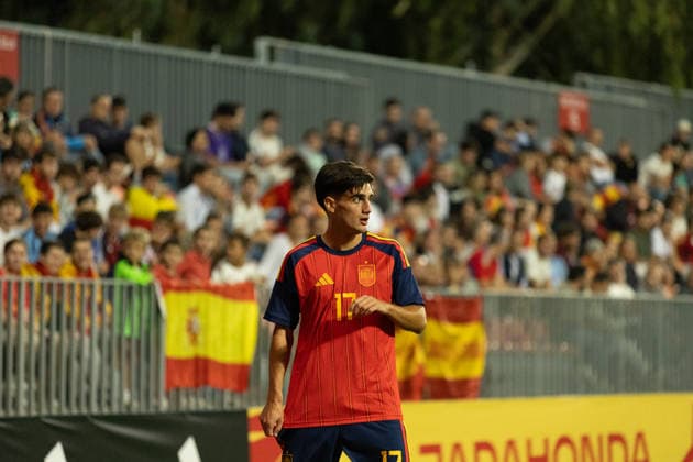 ESP: Sub20 Spain - Mexico Jose Antonio Morante of Spain during International sub20 friendly match between Spain and Mexico played at Cerro del Espino de Majadahonda, Madrid Stadium on September 30, 2026 in Spain