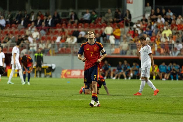ESP: Sub20 Spain - Mexico Dani Yanez of Spain during International sub20 friendly match between Spain and Mexico played at Cerro del Espino de Majadahonda, Madrid Stadium on September 30, 2026 in Spain