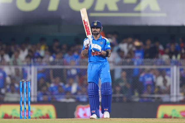 India v West Indies - ODI Series 2026 Virat Kohli of India plays during the second one day international (ODI) cricket match between India and West Indies at Barsapara Cricket Stadium in Guwahati, India, on September 30, 2026. Guwahati Assam India  Copyright: xShubhajitxRoyxKarmakarx originalFilename:roykarmakar-2ndodicr260930_np1zK.jpg