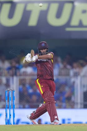 India v West Indies - ODI Series 2026 Amir Jangoo of the West Indies plays during the second one day international (ODI) cricket match between India and the West Indies at the Barsapara Cricket Stadium in Guwahati, India, on September 30, 2026. Guwahati Assam India  Copyright: xShubhajitxRoyxKarmakarx originalFilename:roykarmakar-2ndodicr260930_npAvk.jpg