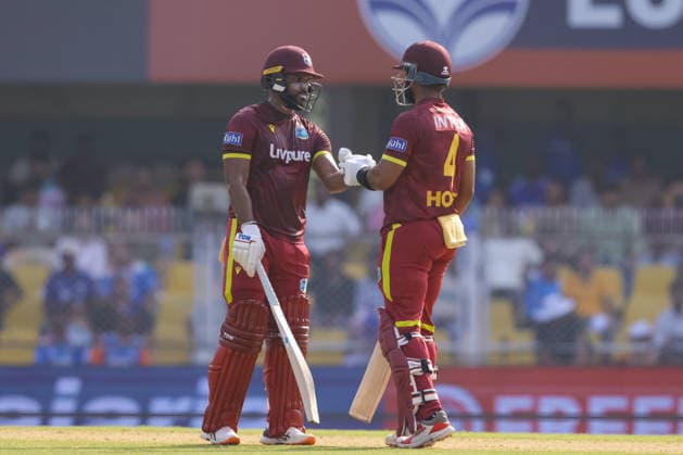 India v West Indies - ODI Series 2026 Shai Hope, captain of the West Indies, and John Campbell of the West Indies attend the second one day international (ODI) cricket match between India and the West Indies at Barsapara Cricket Stadium in Guwahati, India, on September 30, 2026. Guwahati Assam India  Copyright: xShubhajitxRoyxKarmakarx originalFilename:roykarmakar-2ndodicr260930_npgY8.jpg