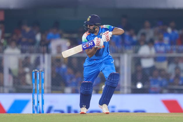 India v West Indies - ODI Series 2026 Rohit Sharma of India plays during the second one day international (ODI) cricket match between India and West Indies at Barsapara Cricket Stadium in Guwahati, India, on September 30, 2026. Guwahati Assam India  Copyright: xShubhajitxRoyxKarmakarx originalFilename:roykarmakar-2ndodicr260930_npibx.jpg