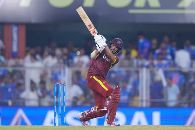 India v West Indies - ODI Series 2026 Amir Jangoo of the West Indies hits a six during the second one day international (ODI) cricket match between India and the West Indies at Barsapara Cricket Stadium in Guwahati, India, on September 30, 2026. Guwahati Assam India  Copyright: xShubhajitxRoyxKarmakarx originalFilename:roykarmakar-2ndodicr260930_npowg.jpg