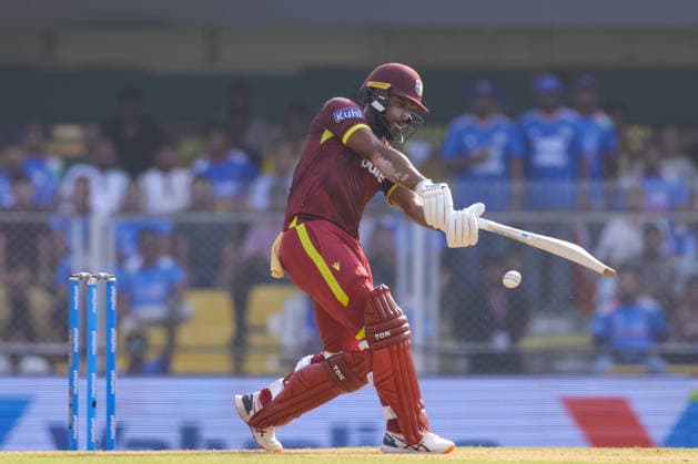 India v West Indies - ODI Series 2026 John Campbell of the West Indies plays during the second one day international (ODI) cricket match between India and the West Indies at Barsapara Cricket Stadium in Guwahati, India, on September 30, 2026. Guwahati Assam India  Copyright: xShubhajitxRoyxKarmakarx originalFilename:roykarmakar-2ndodicr260930_npqTj.jpg