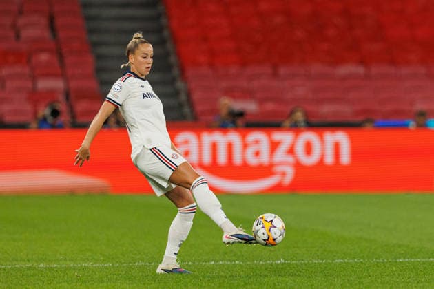 Giulia Gwinn seen during UEFA Women™s League game between teams of SL Benfica and Fc Bayern Munchen (Luis Loureiro Ball Raw Images) Lisboa Estadio da Luz Portugal Copyright: xLuisxLoureirox lloureiroSlbwBayernW-2944