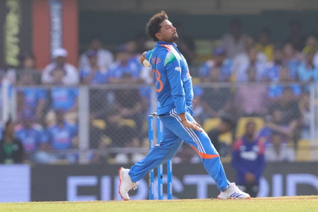 India v West Indies - ODI Series 2026 Kuldeep Yadav of India delivers a ball during the second one day international (ODI) cricket match between India and West Indies at Barsapara Cricket Stadium in Guwahati, India, on September 30, 2026. Guwahati Assam India  Copyright: xShubhajitxRoyxKarmakarx originalFilename:roykarmakar-2ndodicr260930_npXHQ.jpg