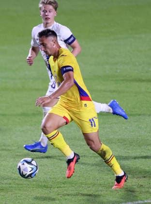 30.09.2026 Targoviste Romania-Finland Suomi European Under-21 qualifiers men s football Rares Burnete (C) Romania :