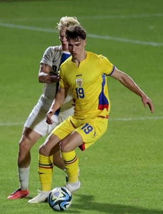 30.09.2026 Targoviste Romania-Finland Suomi European Under-21 qualifiers men s football Kevin Ciubotaru (C) Romania :