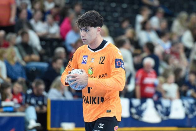 Handball I Herren I Saison 2026-2027 I EHF European League I 1. Spieltag I SG Flensburg-Handewitt - Fraikin BM Granollers I 30.09.2026 Lluc Borrell Nadal (12, Fraikin BM Granollers) Copyright: xLobeca JanxKirschnerx