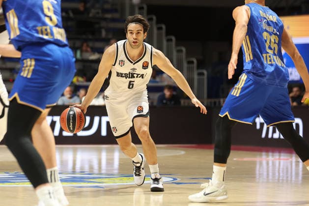 MACCABI vs BESIKTAS BERK UGURLU, basketball player of Besiktas, during the match against Maccabi Tel Aviv, at Aleksandar Nikolic Arena. Belgrade, 30.09.2026. photo: Ivica Veselinov MN Press BASKETBALL, EUROLEAGUE, MACCABI, BESIKTAS Belgrade Arena Aleksandar Nikolic Serbia Copyright: xMNxPressx