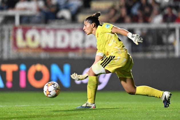 SOCCER - Women s Champions League - AS Roma vs. FC Barcelona, Barca Photo by IPA ABACAPRESS.COM89157763 - Rachele Baldi of A.S. Roma Femminile is in action during Matchday 2 of the 2026 27 UEFA Women s Champions League group stage, a soccer match between A.S. Roma and FC Barcelona at Tre Fontane Stadium on September 30, 2026, in Rome, Italy. Rome Italy  Copyright: xIPAxSport ABACAx