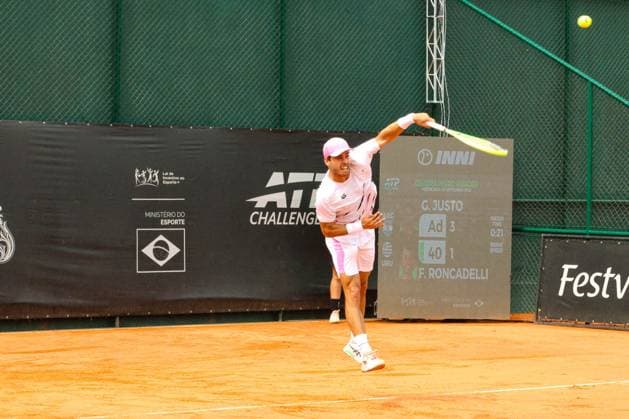 RECORD DATE NOT STATED Justo (Argentina) vs. Roncadelli (Uruguay) at the ATP, Tennis Herren Challenger in Curitiba Curitiba (PR), 09 30 2026 - ATP Challenger Curitiba Justo Roncadelli - Tennis player Franco Roncadelli (URU) against Guido Ivan Justo (ARG) for the ATP Challenger in Curitiba, at the Graciosa Country Club on the morning of Wednesday, September 30, 2026.(Foto: Edson De Souza Thenews2 imago images) SPO  Copyright: xEdsonxDexSouzax