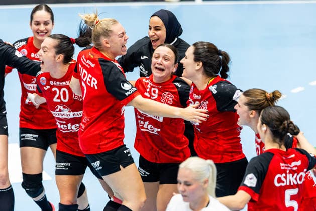 30.09.2026, GER, Handball, Frauen, Saison 2026 2027, DHB-Pokal 2.Runde-Achtelfinale, Thueringer HC - HSG Blomberg-Lippe Der Thüringer HC gewinnt das Heimspiel gegen HSG Blomberg-Lippe 99947 Bad Langensalza Salza Halle Sporthalle Mehrz Thüringen Deutschland