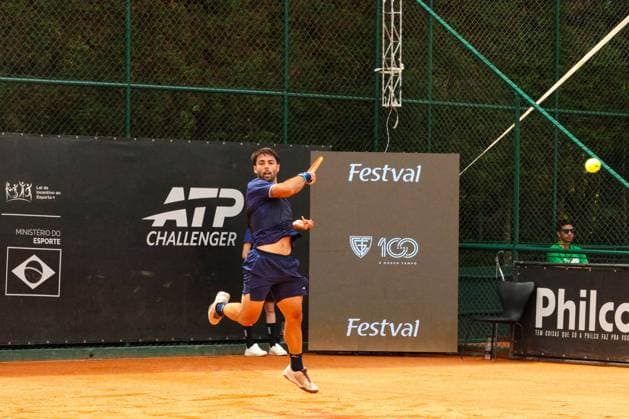 RECORD DATE NOT STATED Andrade da Silva (Brazil) vs. Olivieri (Argentina) at the ATP, Tennis Herren Challenger Curitiba Curitiba (PR), 09 30 2026 - ATP Challenger Curitiba Andrade da Silva Olivieri - Tennis player Genaro Alberto Olivieri (ARG) against Lucas Andrade da Silva (BRA) for the ATP Challenger in Curitiba, at the Graciosa Country Club on the morning of Wednesday, September 30, 2026.(Foto: Edson De Souza Thenews2 imago images) SPO  Copyright: xEdsonxDexSouzax