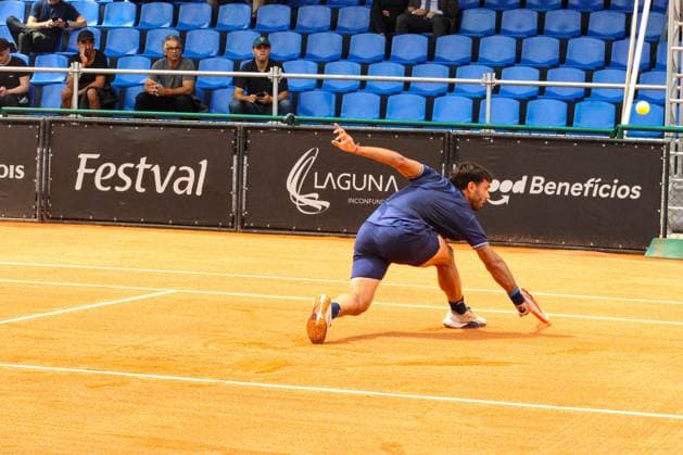 RECORD DATE NOT STATED Andrade da Silva (Brazil) vs. Olivieri (Argentina) at the ATP, Tennis Herren Challenger Curitiba Curitiba (PR), 09 30 2026 - ATP Challenger Curitiba Andrade da Silva Olivieri - Tennis player Genaro Alberto Olivieri (ARG) against Lucas Andrade da Silva (BRA) for the ATP Challenger in Curitiba, at the Graciosa Country Club on the morning of Wednesday, September 30, 2026.(Foto: Edson De Souza Thenews2 imago images) SPO  Copyright: xEdsonxDexSouzax